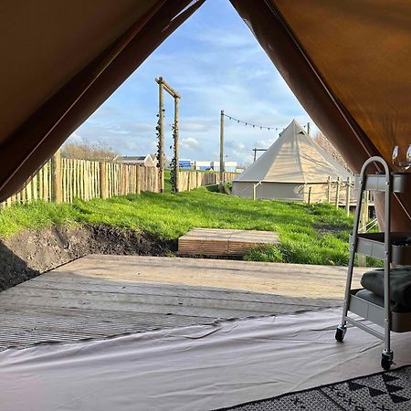 Glamping De Hof Van Eeden Warmond Esterno foto